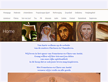 Tablet Screenshot of clarissen.be