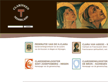 Tablet Screenshot of clarissen.nl